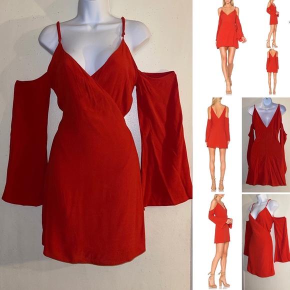 Lovers + Friends Cutout Shoulders Wrap Dress - Picture 10 of 10